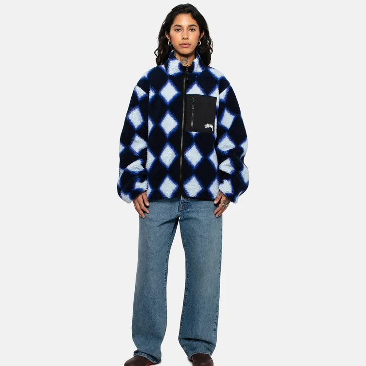 Stussy Sherpa Reversible Jacket-12