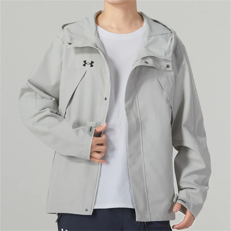 Under Armour Jacket Men's Gray Gift Bag-3