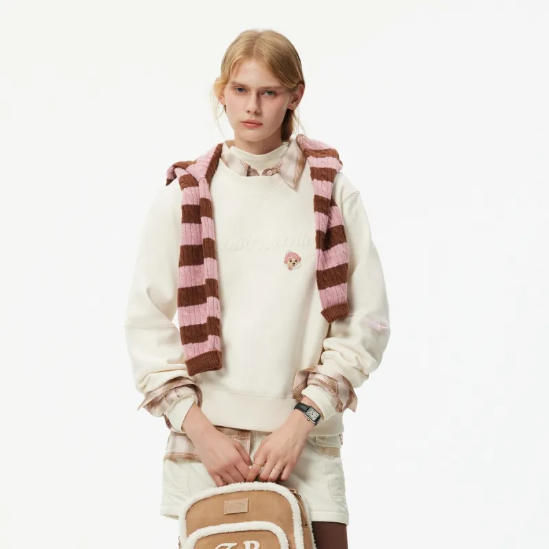 Teenie Weenie Sweatshirt Women's Ivory-5