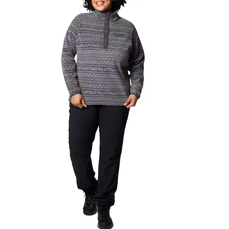 Columbia Benton Cashmere Sweater Women's Gray Print-3
