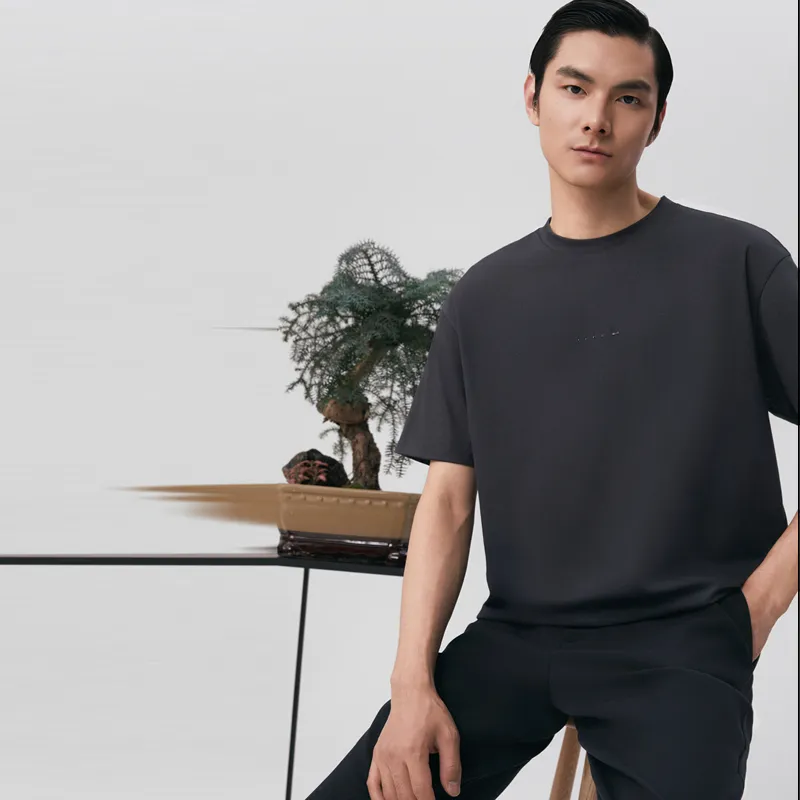EHE T Shirts Men Black Gray-2