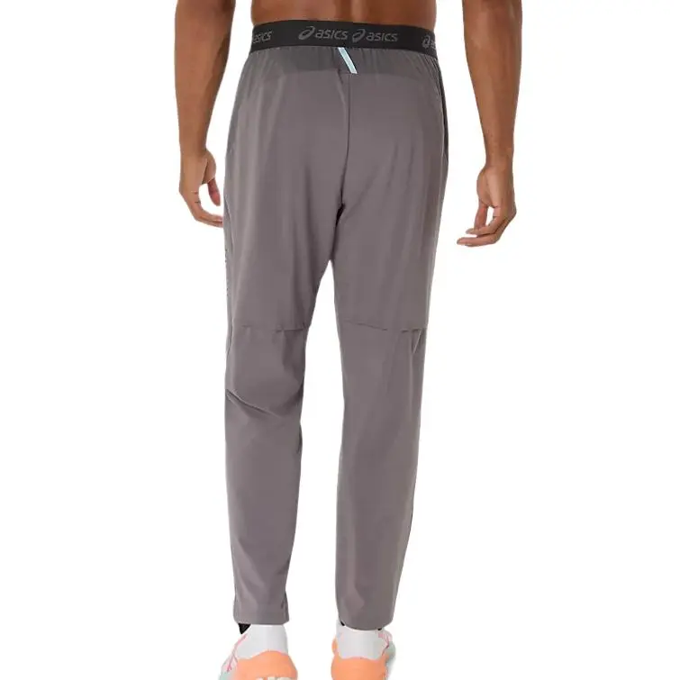 Asics Knitted Sweatpants Men's Gray-1