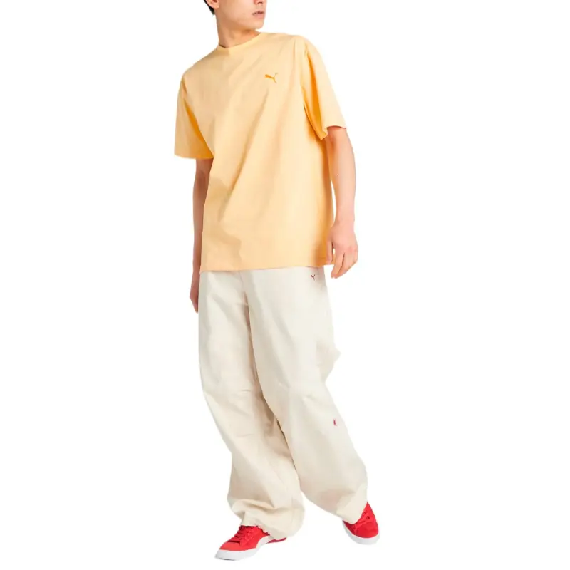 PUMA T Shirt Men's Bright Yellow-4