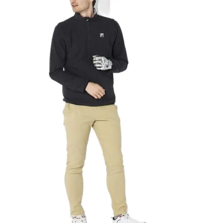 FILA Jackets Men Black-5