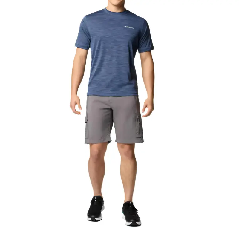 Columbia T Shirt Men's Dark Mountain Heather-3