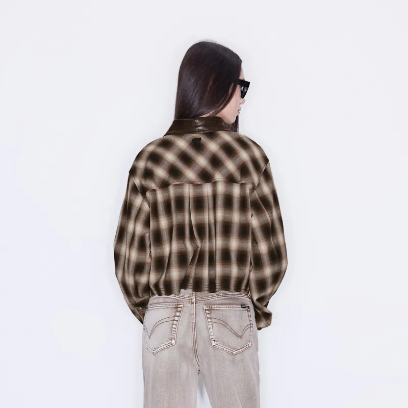 ONLY Shirt Women's XiaoXiao Plaid-2