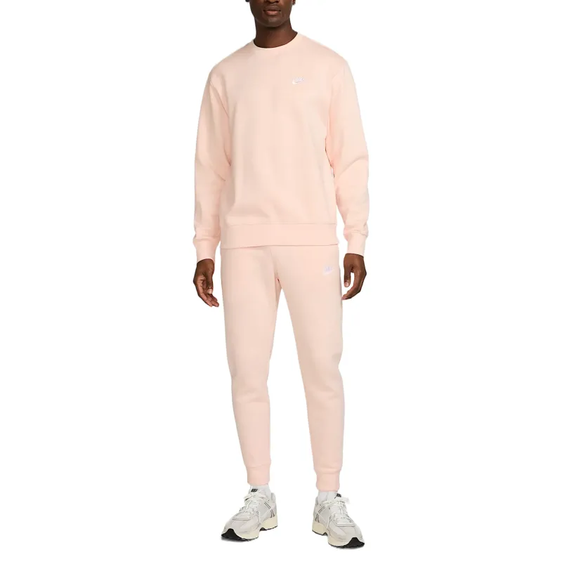Nike SportswearClub Sweatshirt Men's Coral Pink-4