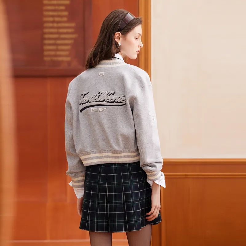 Teenie Weenie Sweatshirt Women's Medium Gray-6
