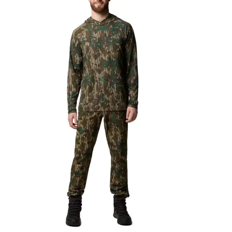 Columbia Shirt Men's Green Leaf Camouflage-3