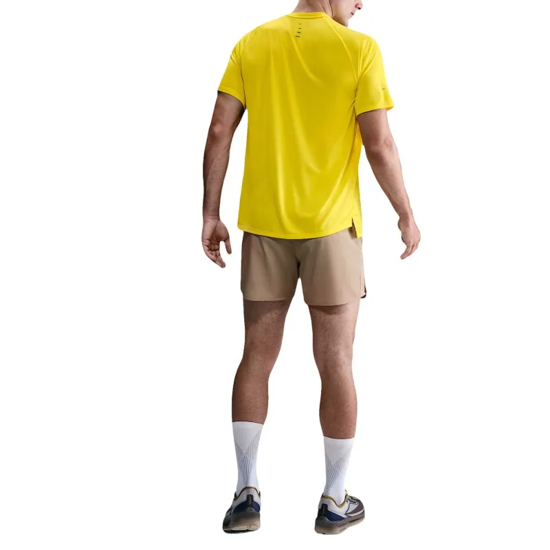 Nike Dri FIT ADV T Shirts Men Yellow-3