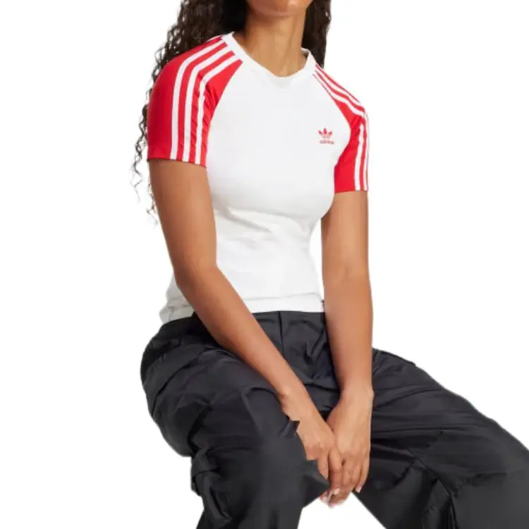 Adidas Originals Adicolor 3 Stripes Raglan Slim Tee-3