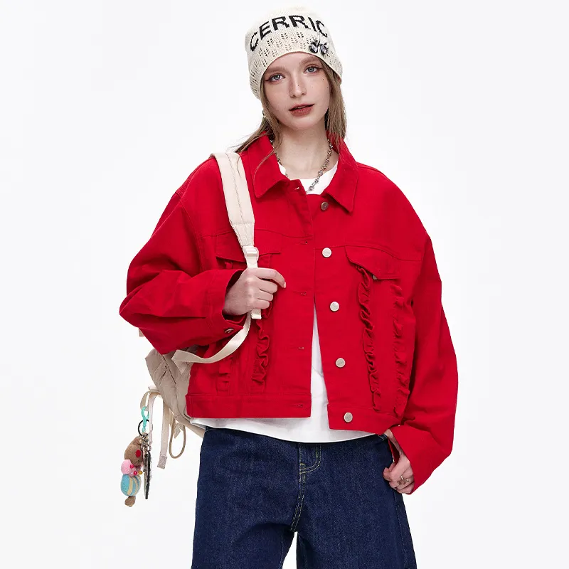 ELF SACK Denim Jackets Women's-8