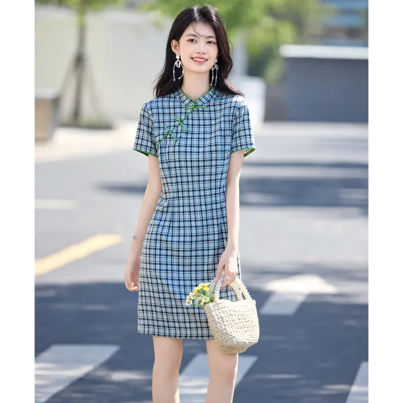 Still Quiet Short Sleeved Dress Women's-4