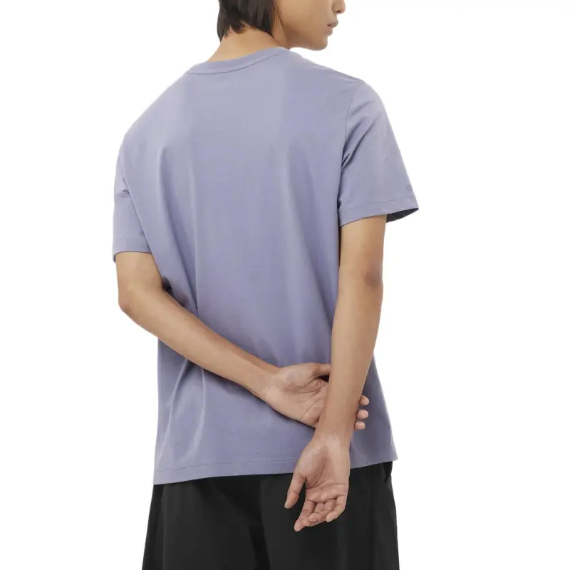 SALOMON T Shirts Men Purple-2