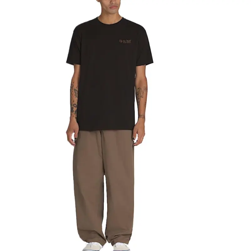 Vans Waffle Room Service T Shirt T Shirt Men's Black-3