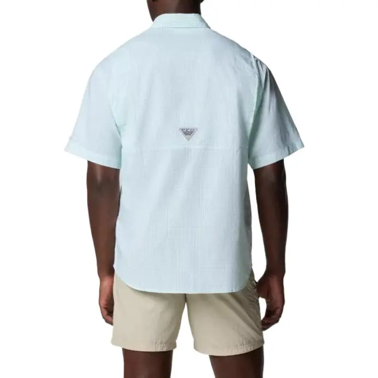 Columbia PFG Super Tamiami Shirt Men's Mint Green-1