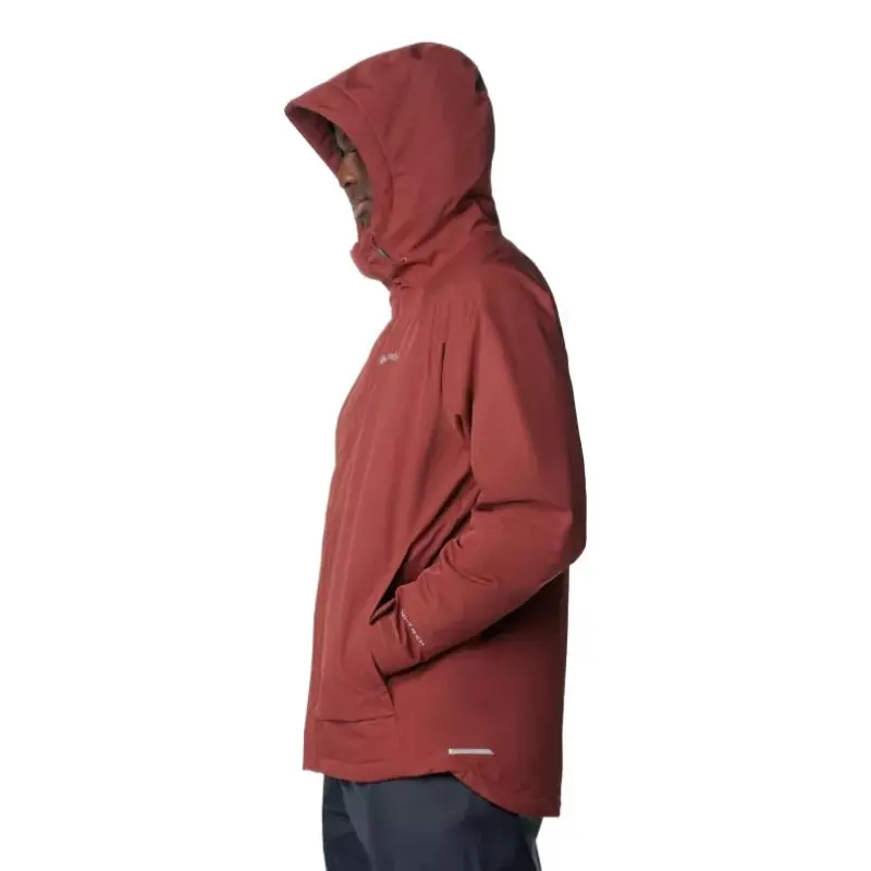 Columbia Black Mesa Rain Omni-Tech™ Jacket Men's Spicy Red-2