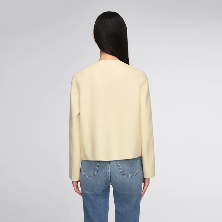 OVV Jackets & Coats Women's Light Yellow-2