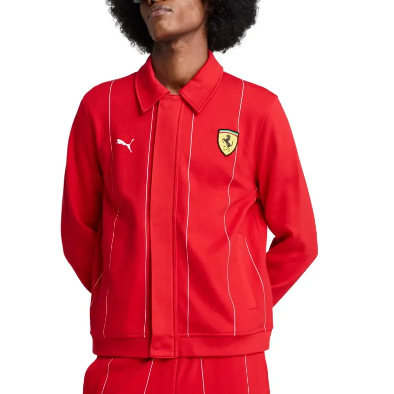 PUMA x SCUDERIA FERRARI Premium Jacket Men's Red-2