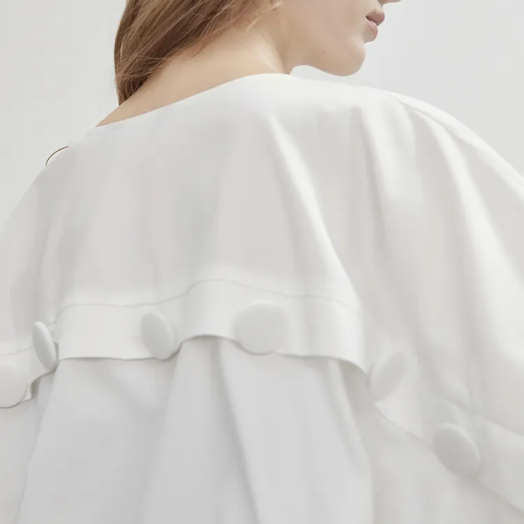 ELLE Shirts Women's White-5