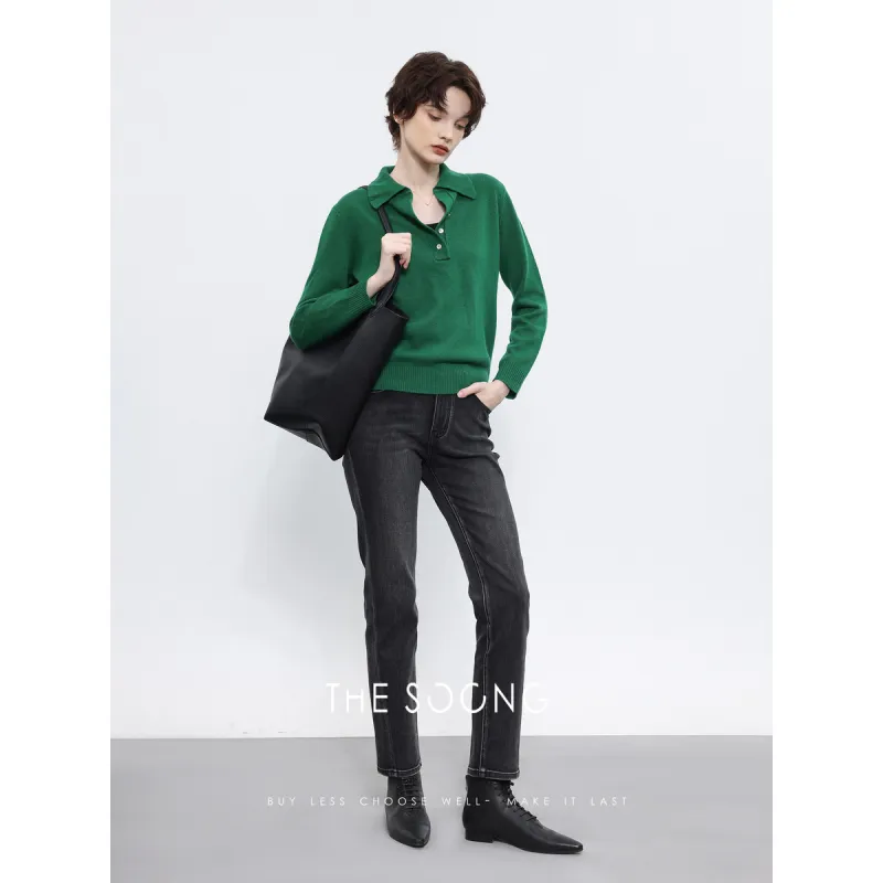 THE SOONG Sweater Women's Green-7