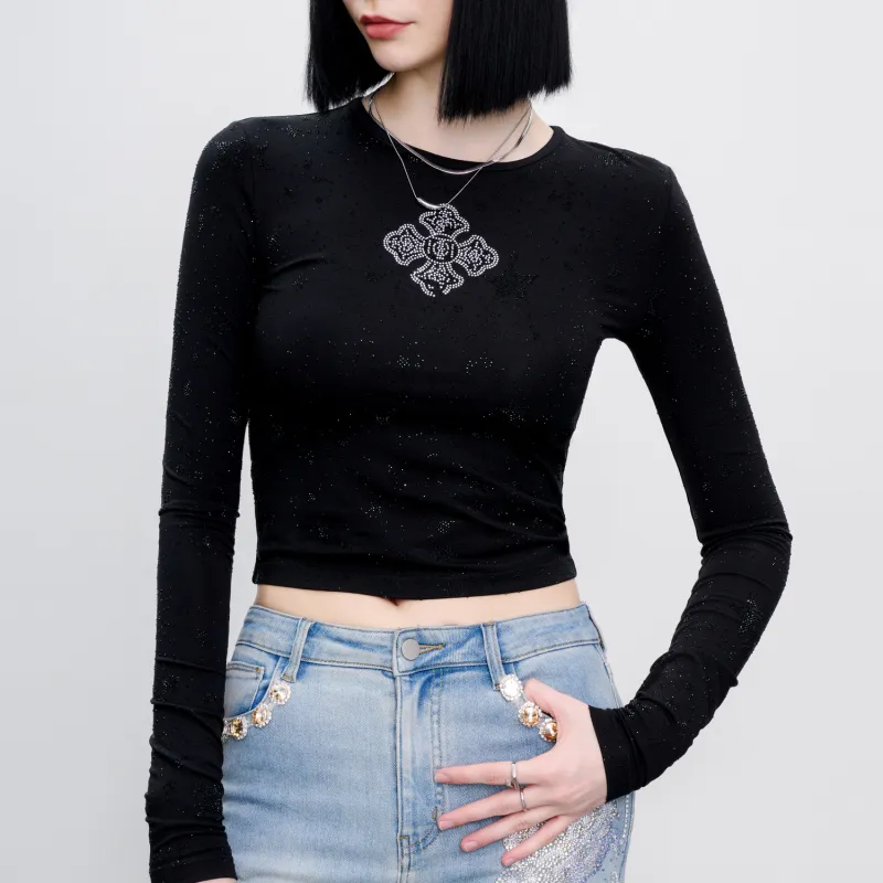 TCH T Shirts Women's Black-3