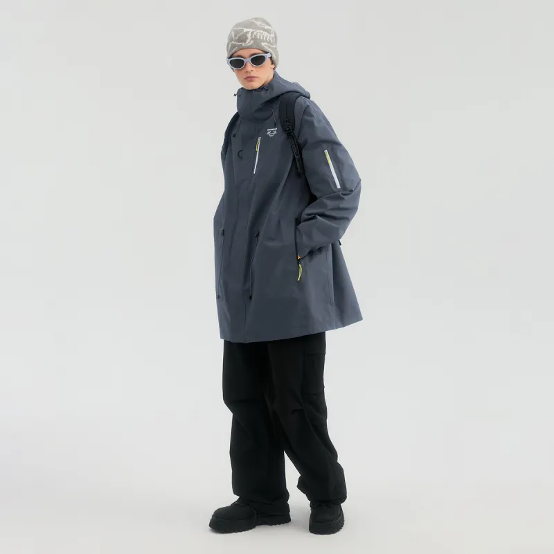 MYSAMESAME Jackets & Coats Unisex Shadow Gray-2