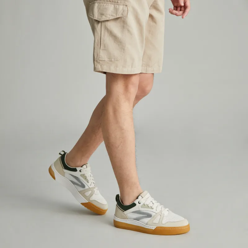 Clarks Art Movement Series Low Top Skateboard Shoes Men's White-5