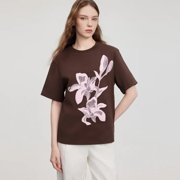 ELLE T Shirts Women's-4