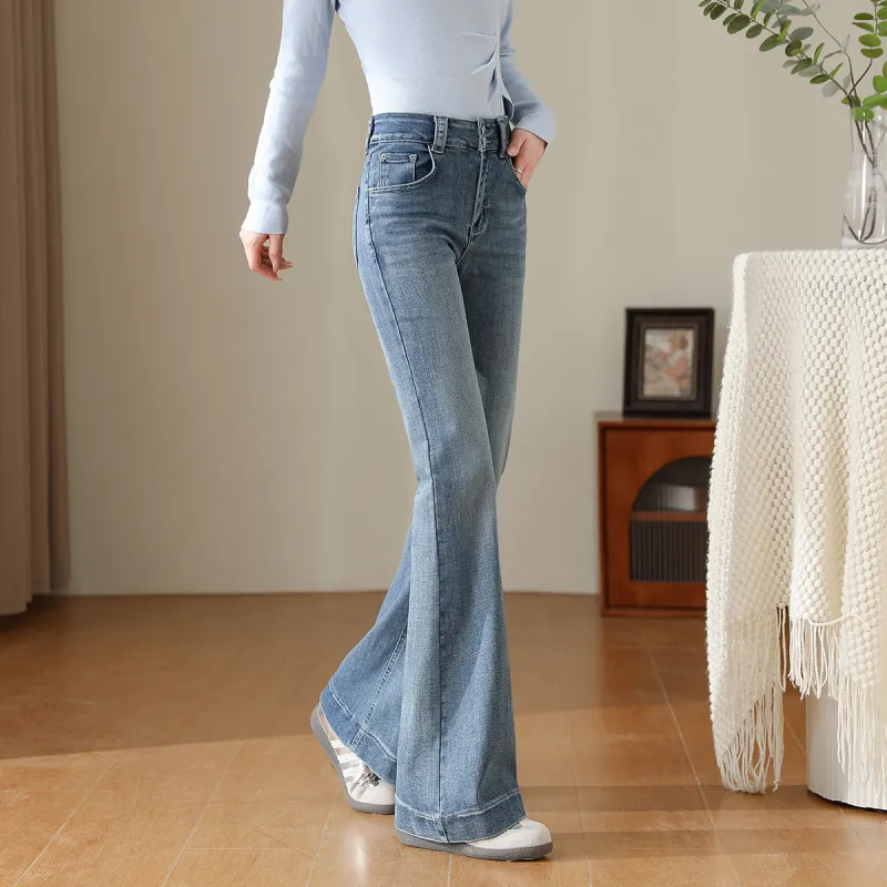 TERRE BLEUE Jeans Women's Blue-4