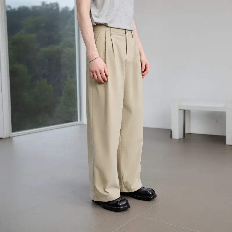 Lilbetter Casual Pants Men Khaki-3