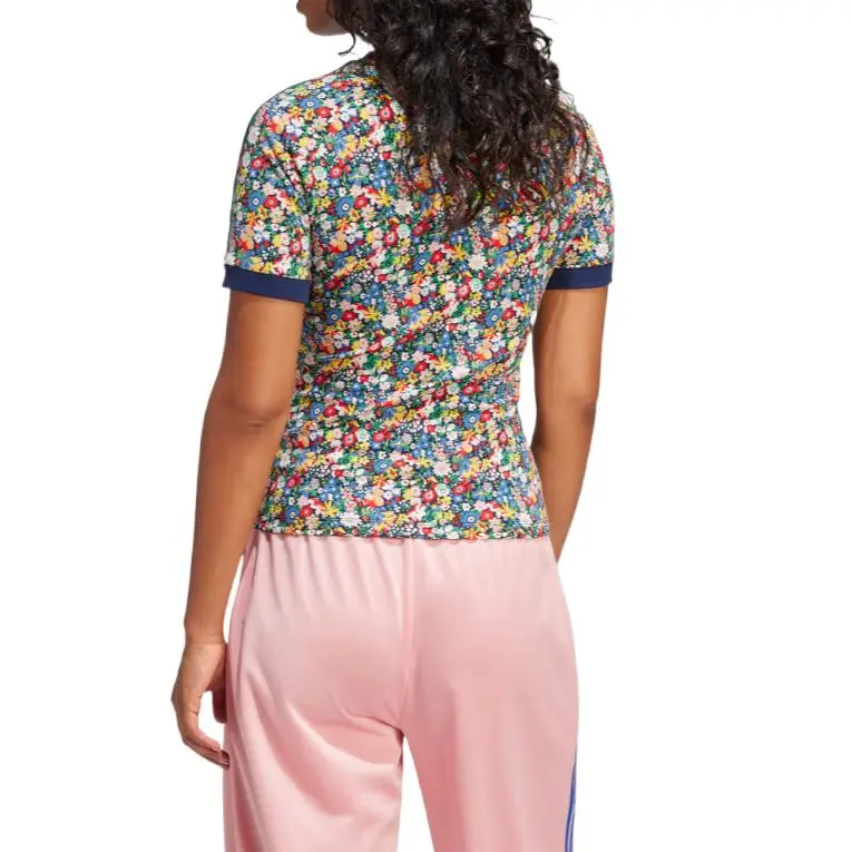 Adidas Women's Liberty London Cali Tee Multicolor/Night Indigo-2