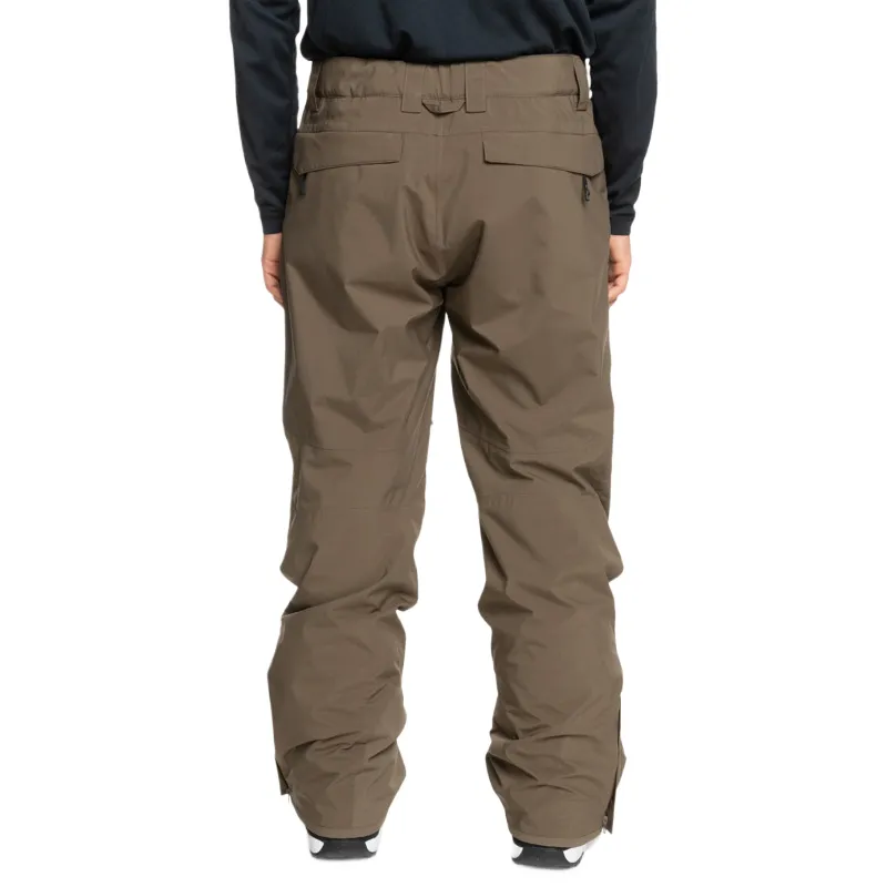 Quiksilver Ski Pants Men's Brown-2