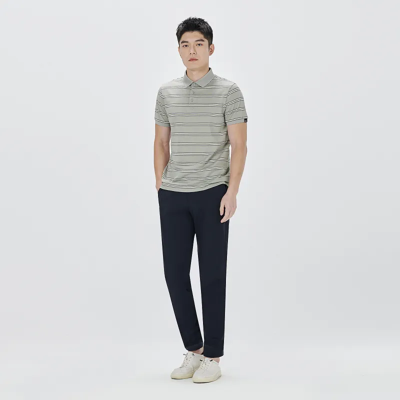 LESS IS MORE Polo Shirt Men's Medium Green Gray 24XTX1301Y-6