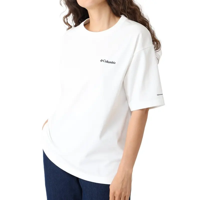 Columbia T Shirt Unisex Sea Salt-4