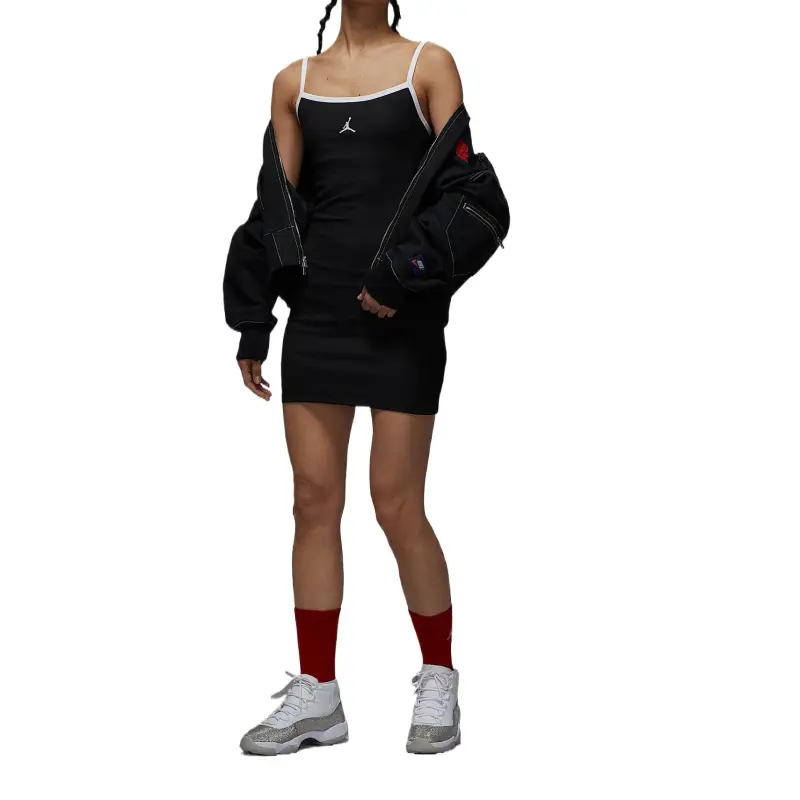 Jordan Slip Dress Women's Black 010-2