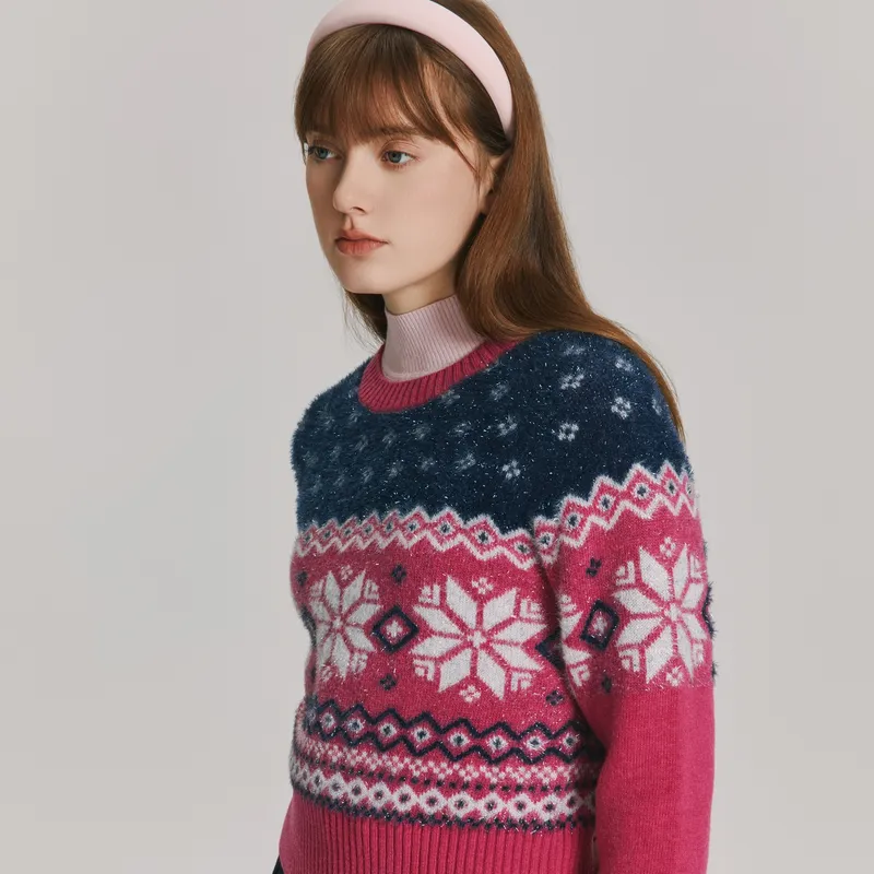 E.land Sweaters Women's Pink Pink25-3