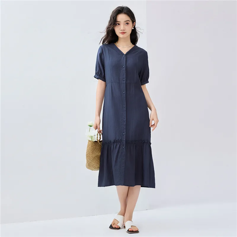 UNIQLO Short Sleeved Dresses Women's-16