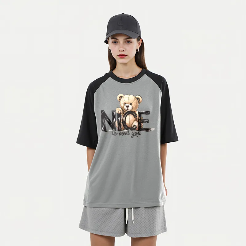FAIRWHALE Raglan Sleeve T Shirt Women's-14