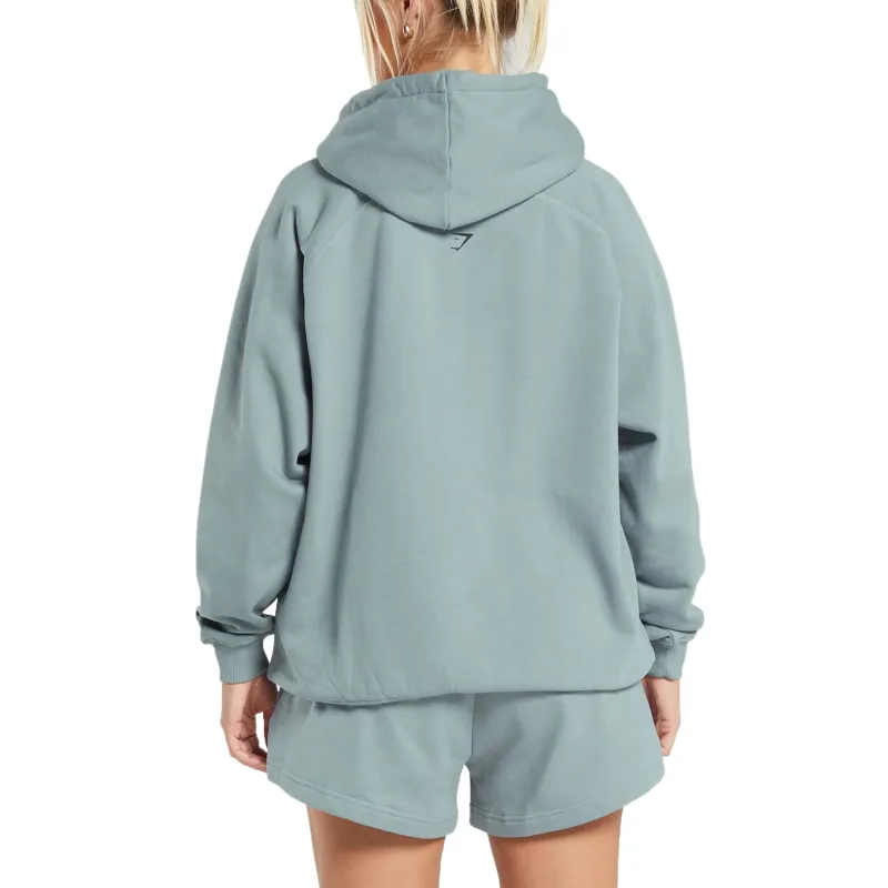 GYMSHARK Sweatshirt Women's Denim Gray-1