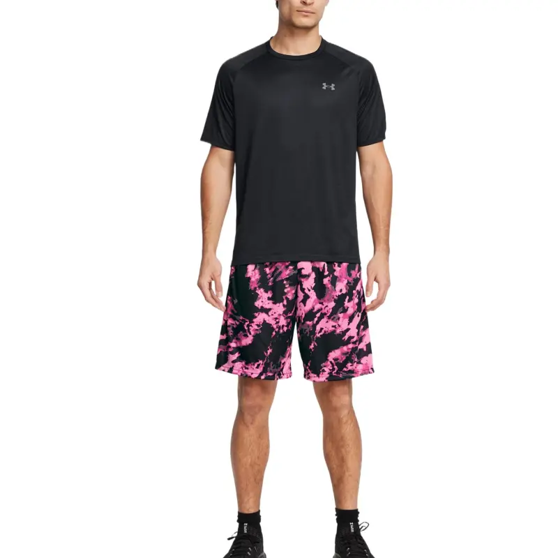 Under Armour Tech Casual Shorts Men's Pink-4