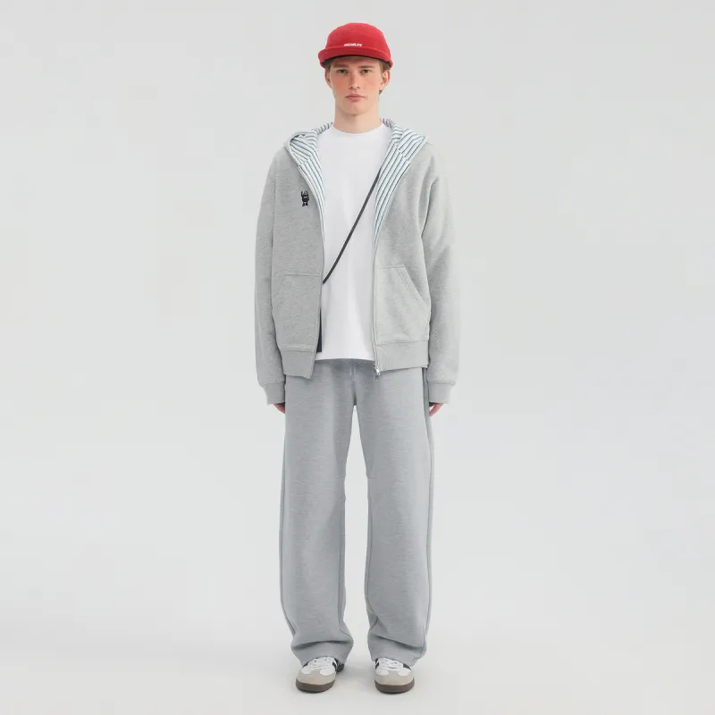 MYSAMESAME Casual Pants Unisex Heather Gray In Stock-3