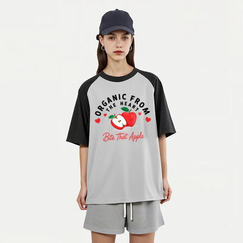 FAIRWHALE Raglan Sleeve T Shirt Women's-2