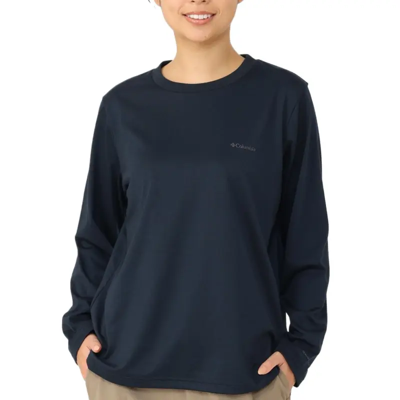 Columbia Crest To Forest Sweatshirt Women's Marine Dark Blue-2