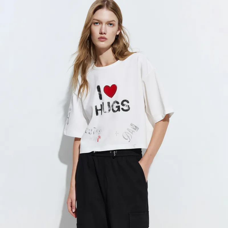 ONLY T-Shirts Women's-5