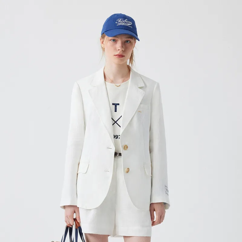 Teenie Weenie Business Suit Women's White-3