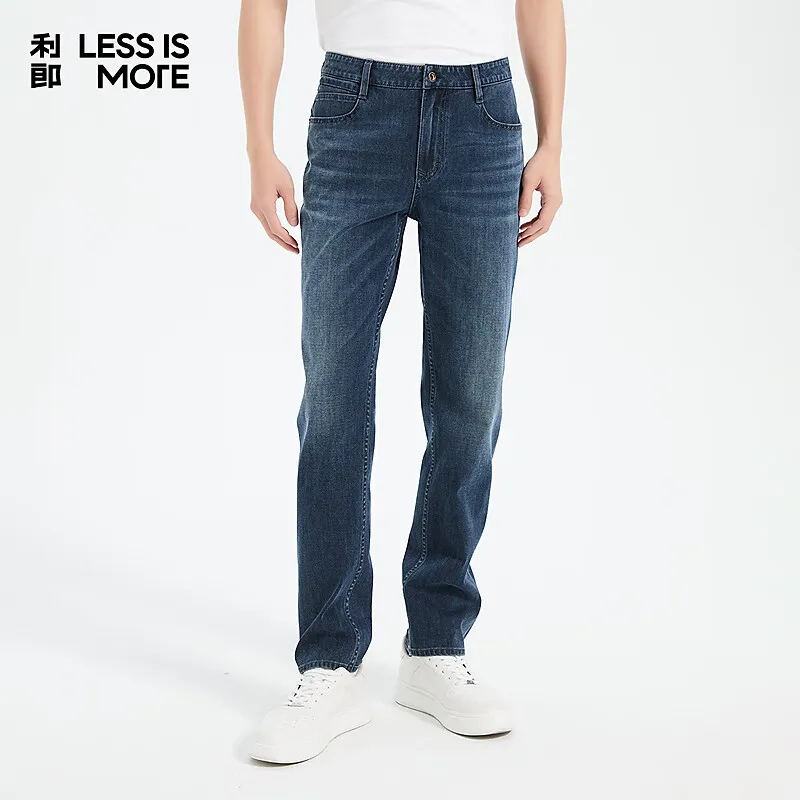LESS IS MORE Jeans Men's Light Denim Blue-2