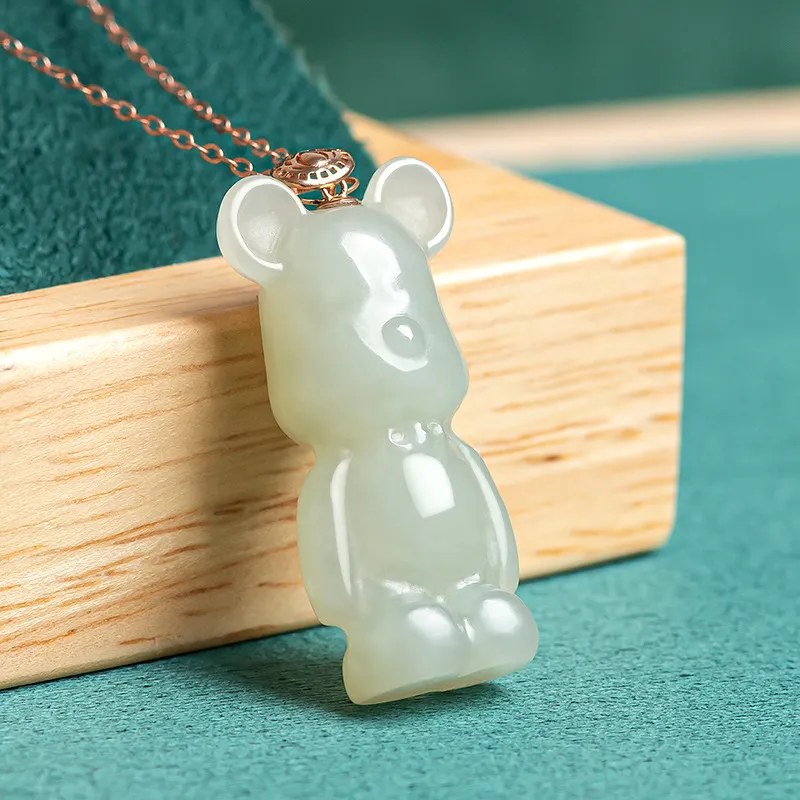 Royal Heaven's Choice Necklaces Green Jade Unisex-5