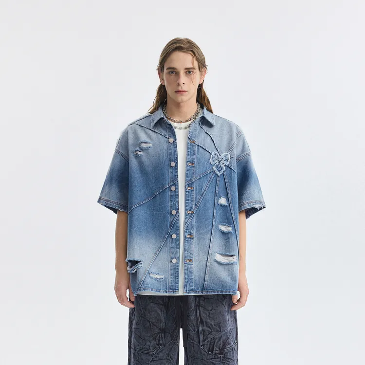 INXX APYD Shirt Unisex Denim Blue-2