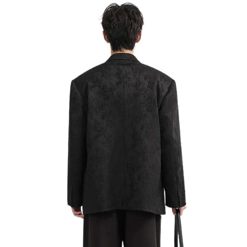 EARL JOEL Business Suit Men's Chinese Style Black-0